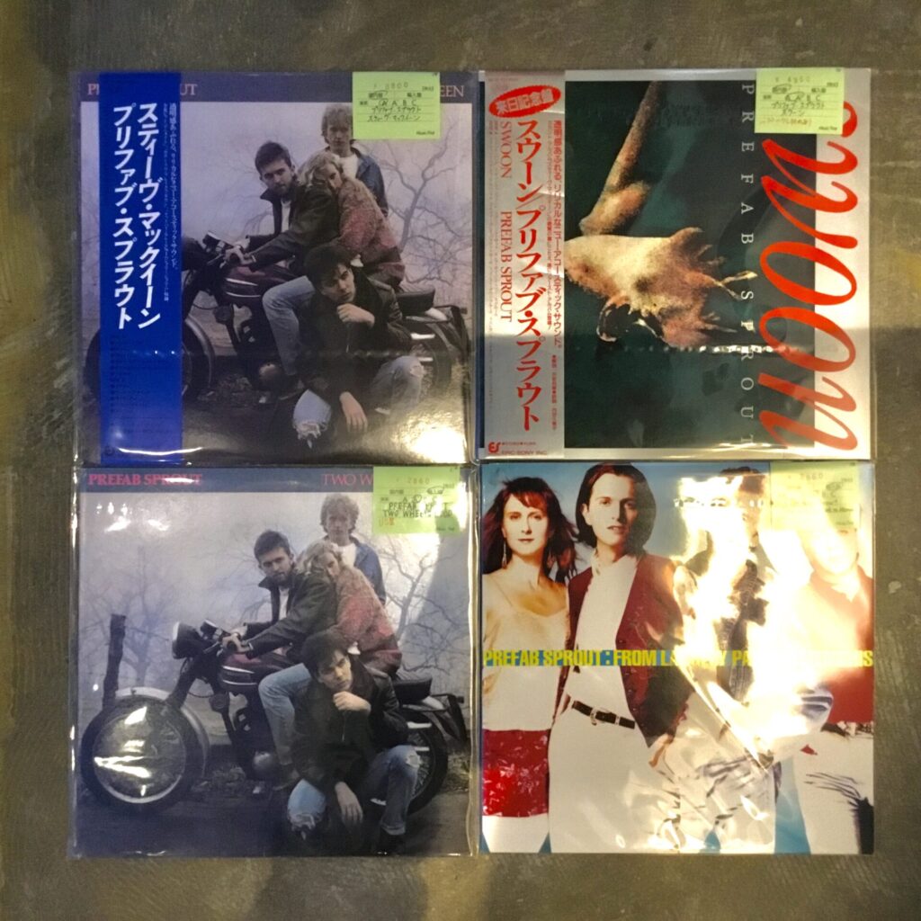 プリファブ・スプラウトのLP（帯付き国内盤含む）が入荷しました。