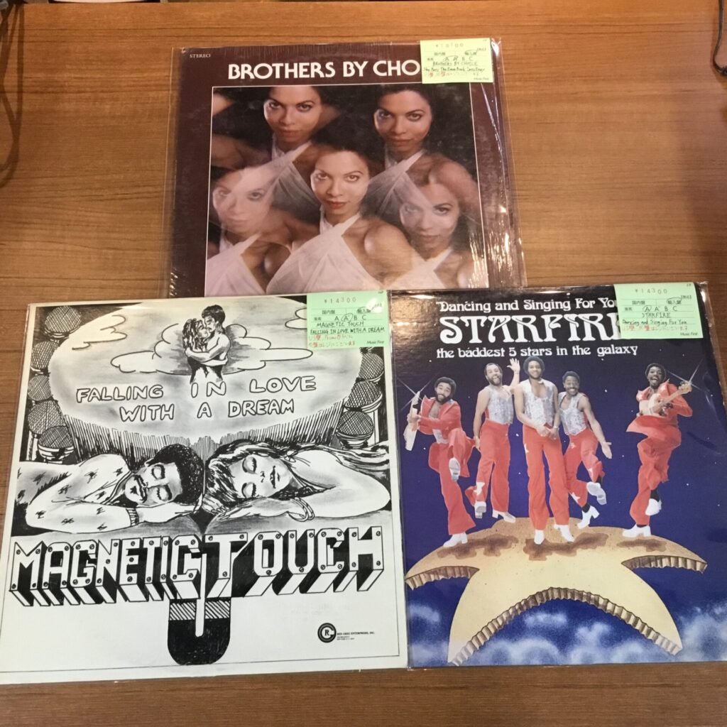 BROTHERS BY CHOICE   他  ソウルの貴重盤 LPが3点入荷しました。