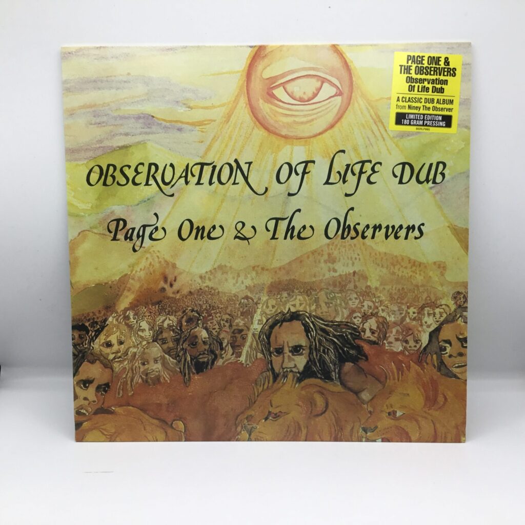 【LP】PAGE ONE&THE OBSERVERS/Observation Of Life Dub (BSRLP995) 76年レアダブ再発 NINEY THE OBSERVER/重量盤