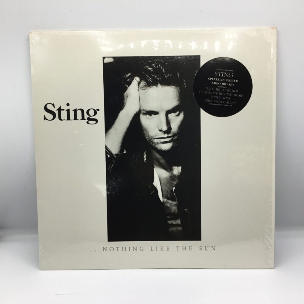 【LP】Sting/…NOTHING LIKE THE SUN (SP 6402) US盤/シュリンク&ステッカー付