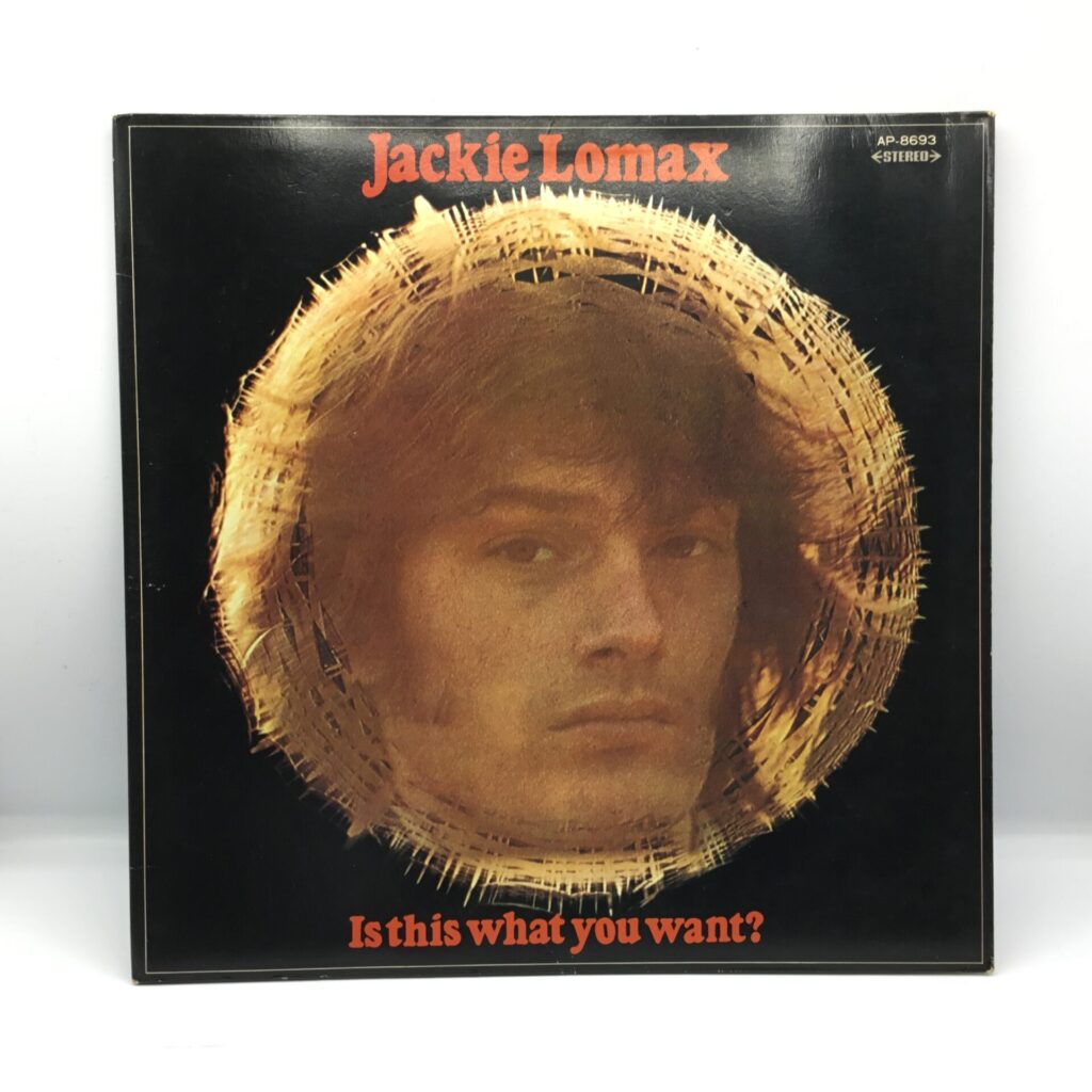 【LP】Jackie Lomax/Is this what you want? (AP-8693) 国内盤/赤盤/綴じライナー付/見開きにシミ