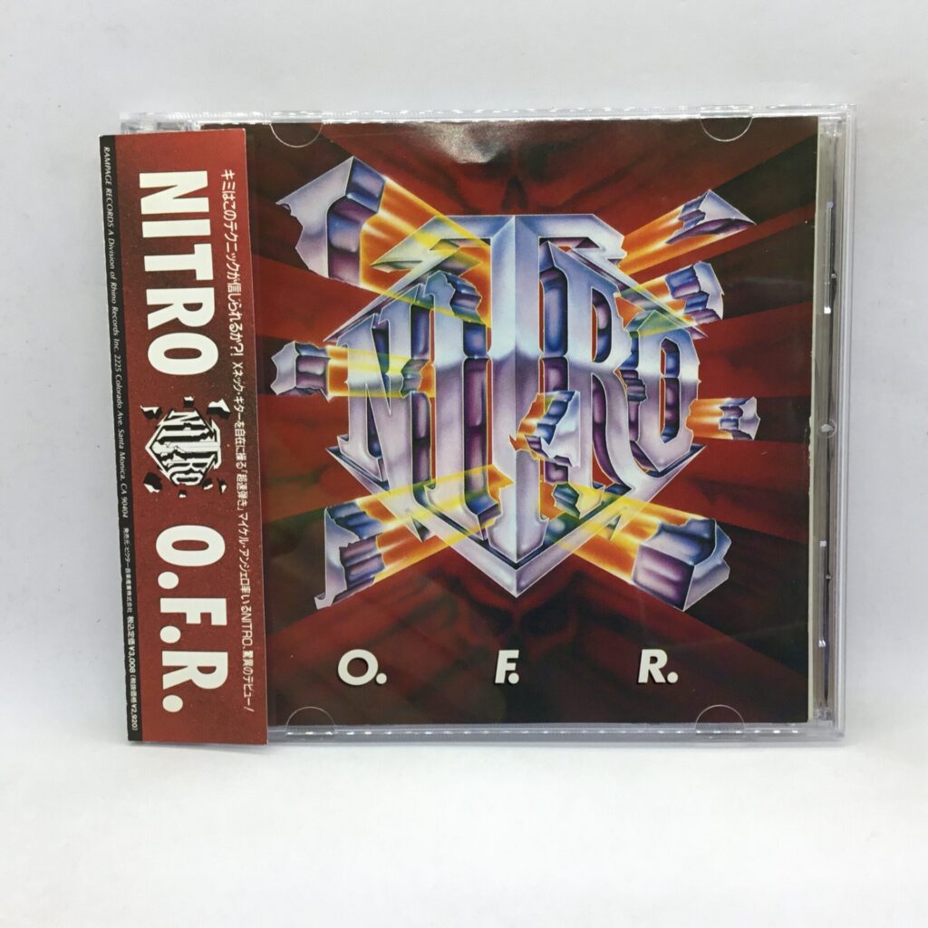 【CD】NITRO / O.F.R. (VDP-1491) 帯付/ジャケットにシミ