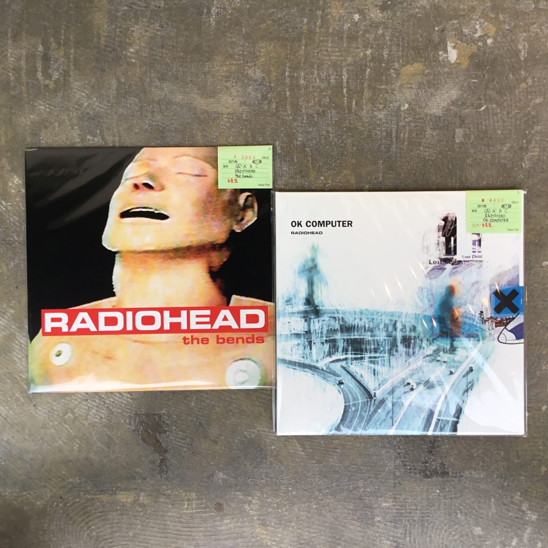 レディオヘッド「The Bends」「OK COMPUTER」が重量盤再発LPで入荷しました。