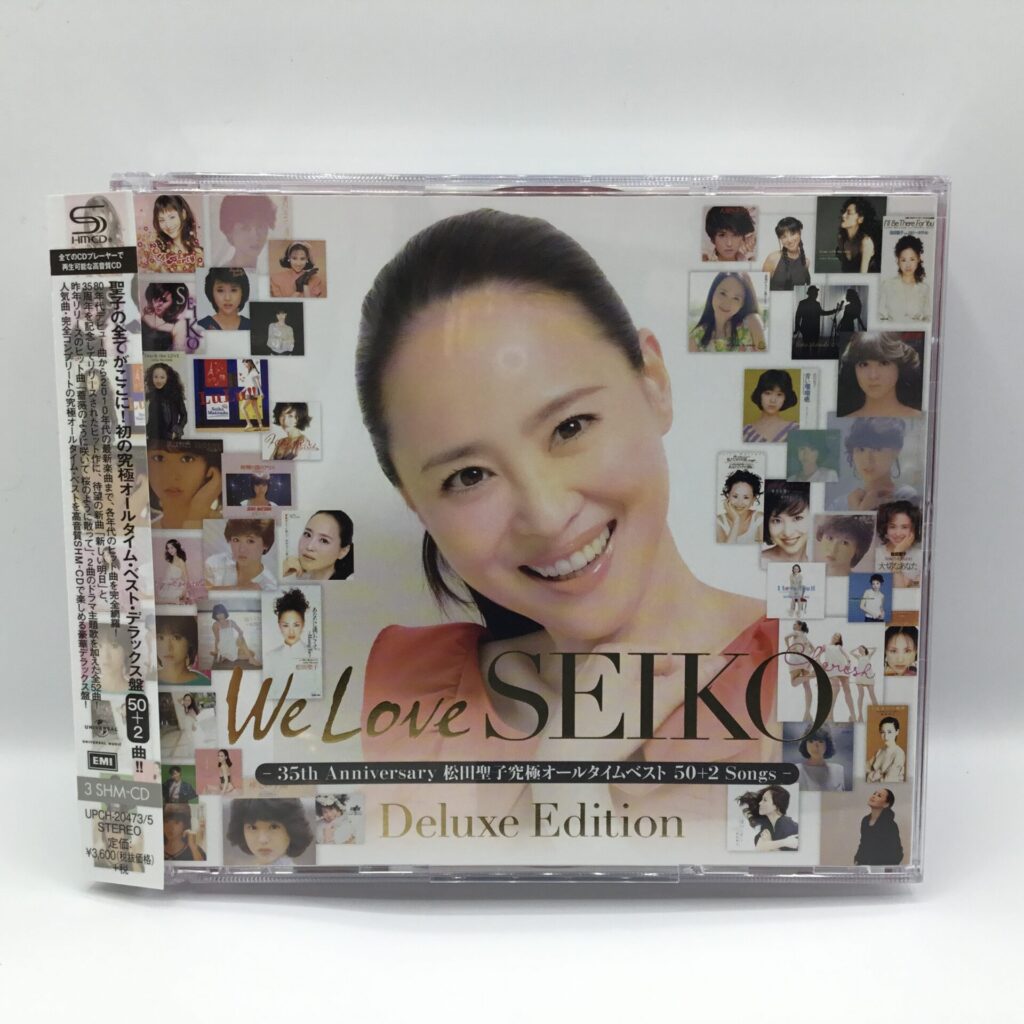 【CD】松田聖子/We Love SEIKO Deluxe Edition (UPCH-20473/5) 帯付き/SHM-CD