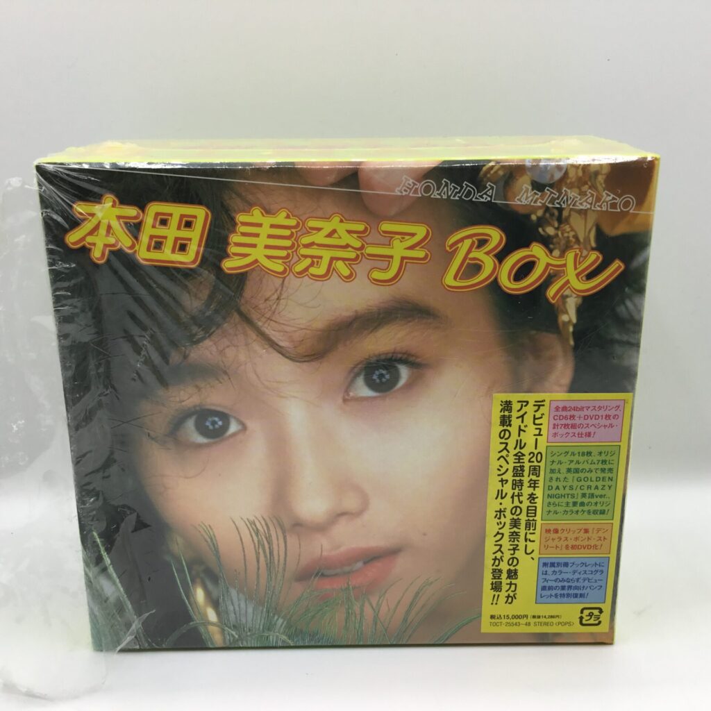 【CD】本田美奈子 BOX (TOCT-25543～48)