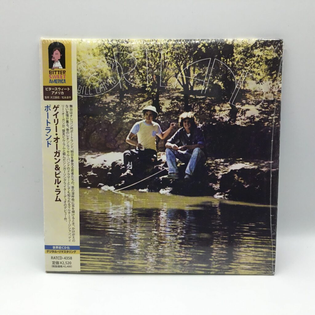 【CD】ゲイリー・オーガン&ビル・ラム / ポートランド (RATCD-4358) 帯付き