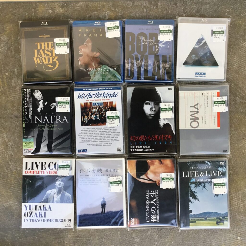 【新入荷情報】 洋楽・邦楽など音楽関連のDVD・Blu-rayを12タイトル追加しました。