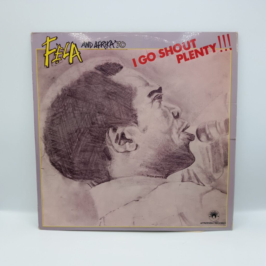 【LP】FELA and AFRIKA ’70/I GO SHOUT PLENTY!!! (DWASP 2251) ナイジェリア盤/ジャケ傷み