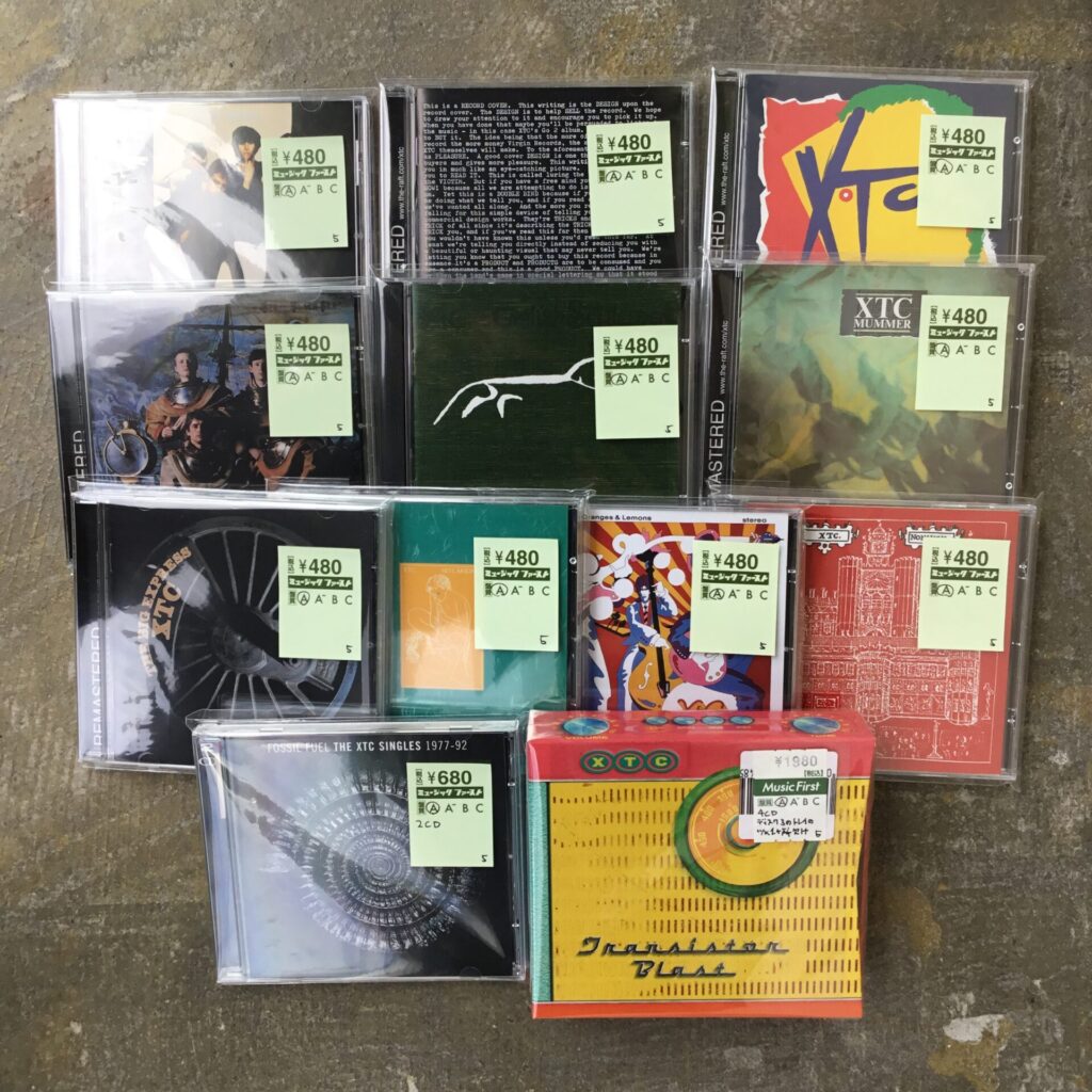 【新入荷情報】XTCのCDが入荷しました。