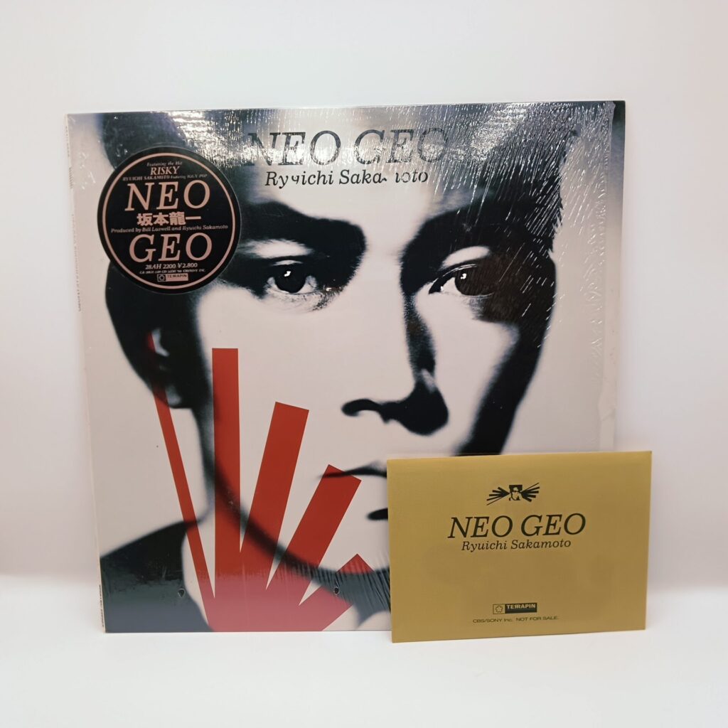 【LP】坂本龍一 / NEO GEO (28AH 2200) ポストカード3枚付