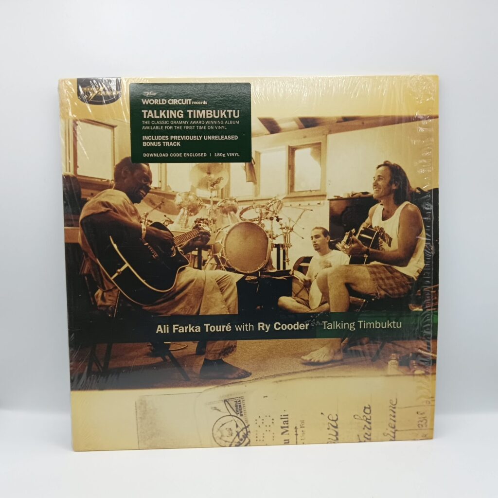 【LP】Ali Farka Toure with Ry Cooder / Talking Timbuktu (WCV040)