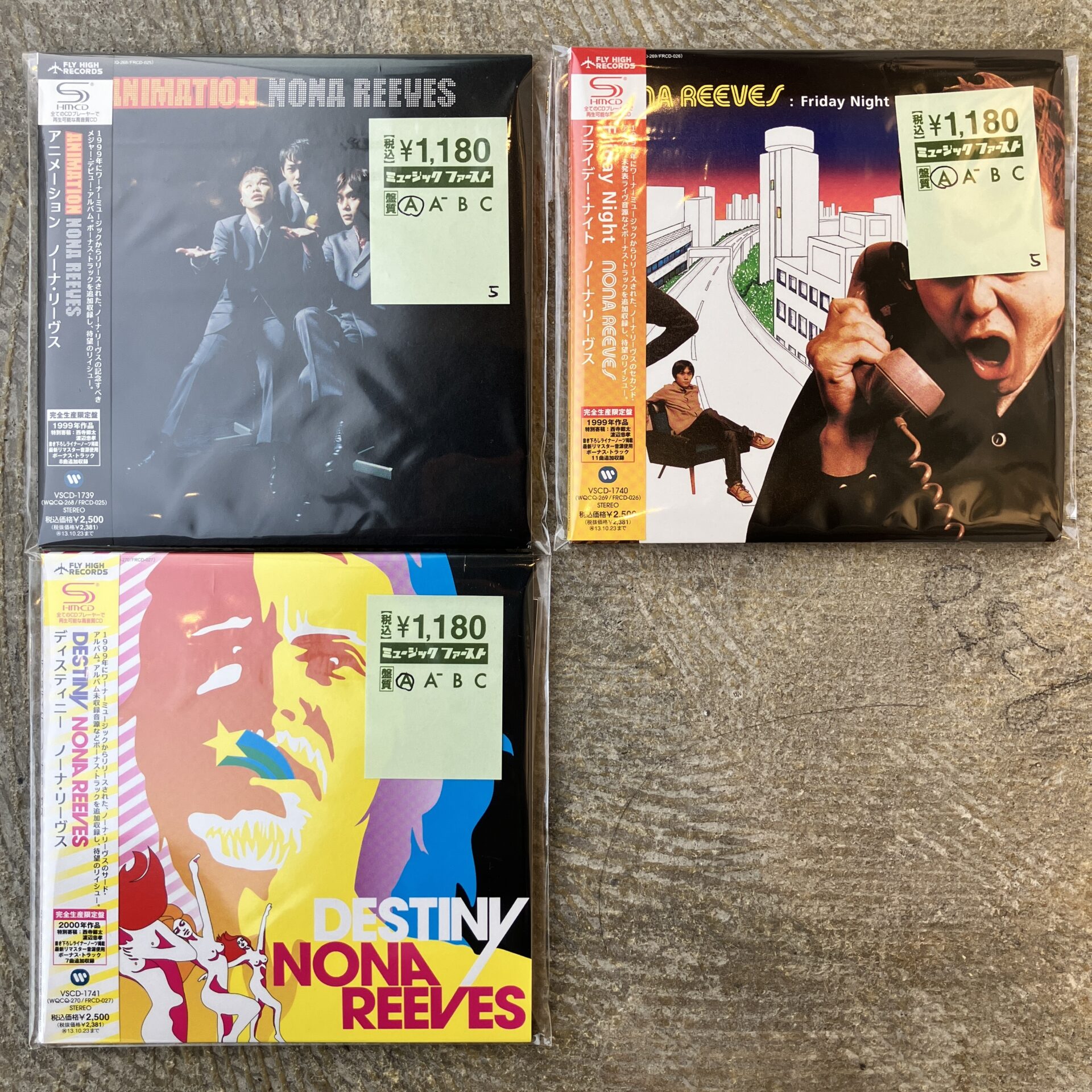 【新入荷情報】ノーナ・リーヴスのCDが入荷しました。