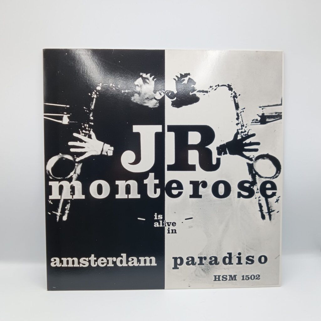 【LP】J.R. MONTEROSE / IS ALIVE IN AMSTERDAM (PARADISO) (H.S.M. 1502) リイシュー