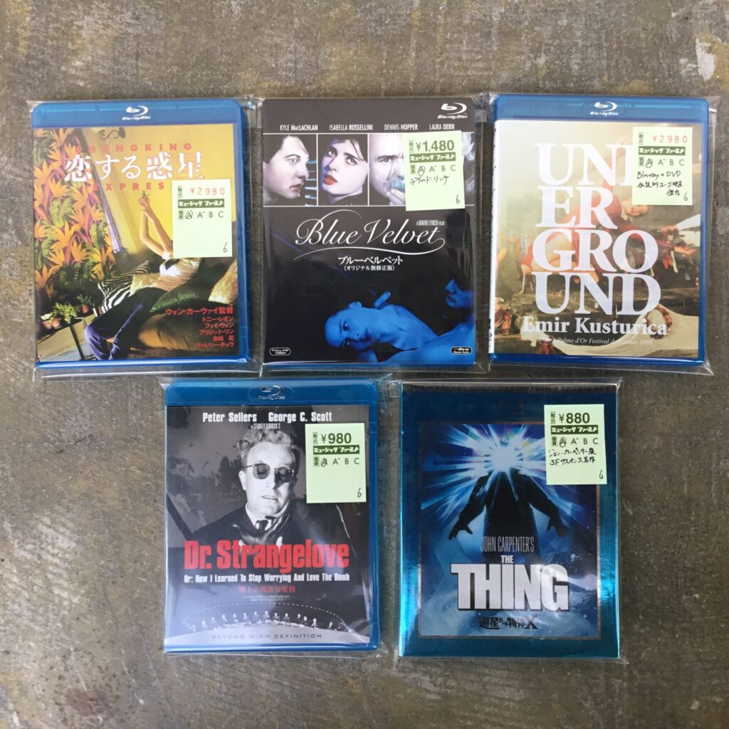 【新入荷情報】好内容の洋画Blu-rayが入荷しました。