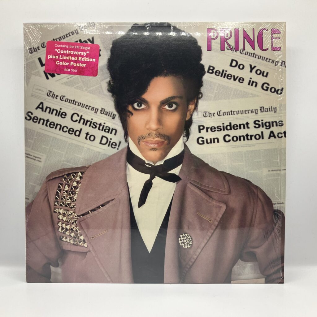 【LP】Prince / Controversy (BSK3601) ポスター付/シュリンクステッカー付