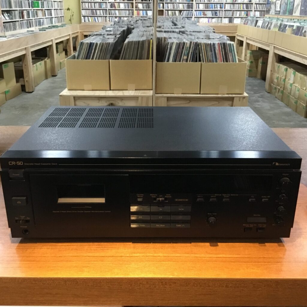 オーディオ機器】Nakamichi CR-50 カセットデッキ 買取実績